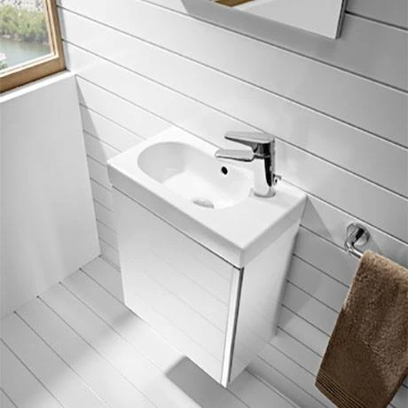 Roca Mini 450m Wall Hung Vanity Unit - Gloss White 5 Roca Mini 450m Wall Hung Vanity Unit - Gloss White - Image 3