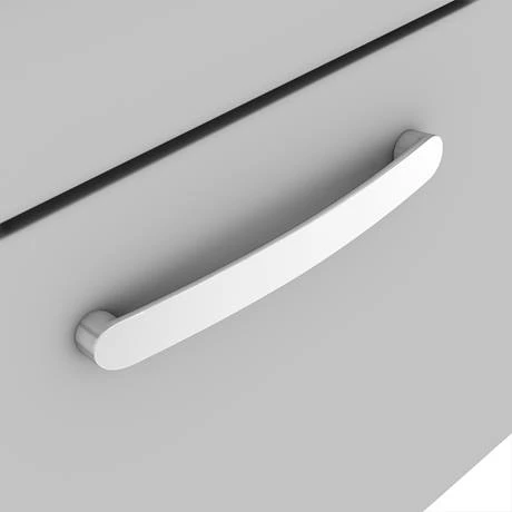 Brooklyn 500mm Grey Mist 2 Drawer Wall Hung Vanity Unit 7 Brooklyn 500mm Grey Mist 2 Drawer Wall Hung Vanity Unit - Image 5