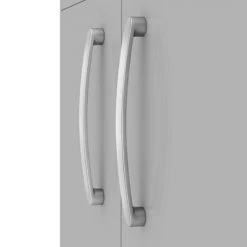 Brooklyn 500mm Grey Mist 2 Door Wall Hung Vanity Unit 11 Brooklyn 500mm Grey Mist 2 Door Wall Hung Vanity Unit -Wall Hung Vanity Units Shop BWH5GM D4 460