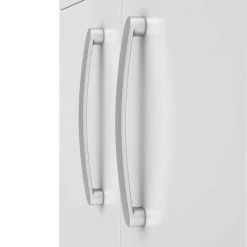 Brooklyn 500mm Gloss White 2 Door Wall Hung Vanity Unit -Wall Hung Vanity Units Shop BWH5GW nd4 460