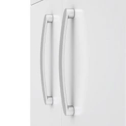 Brooklyn 600mm Gloss White 2 Door Wall Hung Vanity Unit 10 Brooklyn 600mm Gloss White 2 Door Wall Hung Vanity Unit -Wall Hung Vanity Units Shop BWH6GW d3 460