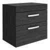 Brooklyn Wall Hung Countertop Vanity Unit - Black - 605mm 2 Drawer 1 Brooklyn Wall Hung Countertop Vanity Unit - Black - 605mm 2 Drawer -Wall Hung Vanity Units Shop BWH6WT2DB np
