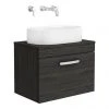 Brooklyn Wall Hung Countertop Basin Unit - Black - 605mm incl. Basin 1 Brooklyn Wall Hung Countertop Basin Unit - Black - 605mm incl. Basin -Wall Hung Vanity Units Shop BWH6WTB VES131 np
