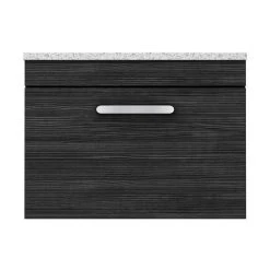 Brooklyn Wall Hung Countertop Vanity Unit - Black - 600mm with White Worktop & Chrome Handle 11 Brooklyn Wall Hung Countertop Vanity Unit - Black - 600mm with White Worktop & Chrome Handle -Wall Hung Vanity Units Shop BWHB6WW d4 460