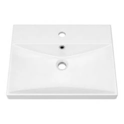 Brooklyn 500 Gloss White Wall Hung 1-Drawer Vanity Unit with Thin-Edge Basin 8 Brooklyn 500 Gloss White Wall Hung 1-Drawer Vanity Unit with Thin-Edge Basin -Wall Hung Vanity Units Shop BWHSD5WHTTE d1 460
