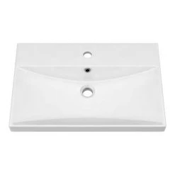 Brooklyn 600 Gloss Grey Wall Hung 1-Drawer Vanity Unit with Thin-Edge Basin 7 Brooklyn 600 Gloss Grey Wall Hung 1-Drawer Vanity Unit with Thin-Edge Basin -Wall Hung Vanity Units Shop BWHSD6GGTE nd1 460