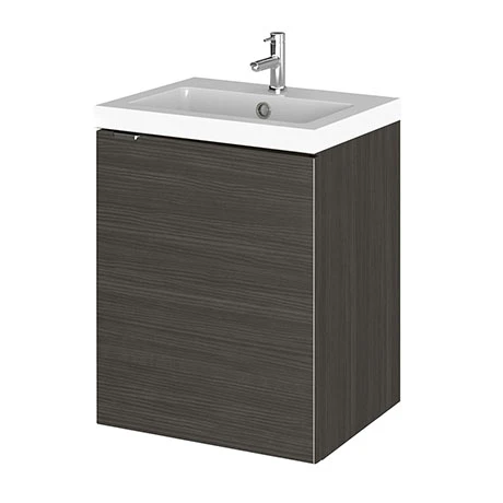 Hudson Reed Fusion 400mm Hacienda Black Full Depth Wall Hung Unit & Basin 3 Hudson Reed Fusion 400mm Hacienda Black Full Depth Wall Hung Unit & Basin