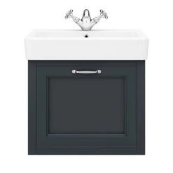 Chatsworth Traditional Graphite 560mm Wall Hung Vanity -Wall Hung Vanity Units Shop CWH560BLK d6 460