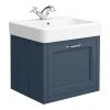 Chatsworth Traditional Blue 560mm Wall Hung Vanity
