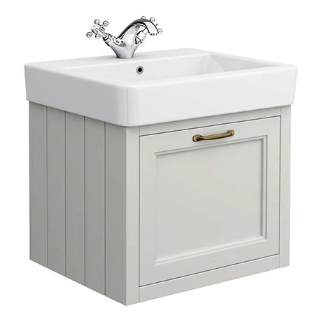Chatsworth Traditional Grey 560mm Wall Hung Vanity 3 Chatsworth Traditional Grey 560mm Wall Hung Vanity