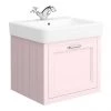 Chatsworth Traditional Pink 560mm Wall Hung Vanity 1 Chatsworth Traditional Pink 560mm Wall Hung Vanity -Wall Hung Vanity Units Shop CWH560PNK p