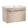 Roper Rhodes Cypher 600mm Wall Mounted Unit - Light Elm -Wall Hung Vanity Units Shop CYP600LE P