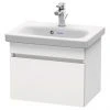 Duravit DuraStyle 550mm 1-Drawer Wall Mounted Vanity Unit - White Matt 1 Duravit DuraStyle 550mm 1-Drawer Wall Mounted Vanity Unit - White Matt -Wall Hung Vanity Units Shop DDS500WM P