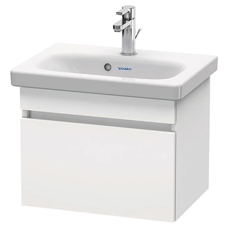 Duravit DuraStyle 550mm 1-Drawer Wall Mounted Vanity Unit - White Matt 3 Duravit DuraStyle 550mm 1-Drawer Wall Mounted Vanity Unit - White Matt