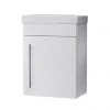 Roper Rhodes Esta 450mm Cloakroom Wall Mounted Unit - Gloss White -Wall Hung Vanity Units Shop ESWM45W P