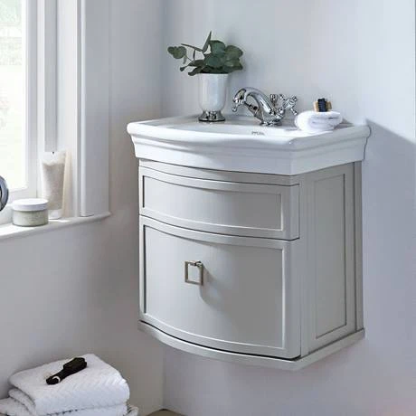Imperial Etoile Verona White 530mm Wall Hung Vanity Unit 4 Imperial Etoile Verona White 530mm Wall Hung Vanity Unit - Image 2