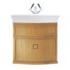 Imperial Etoile Verona Natural Oak 530mm Wall Hung Vanity Unit -Wall Hung Vanity Units Shop EVS1THNO P