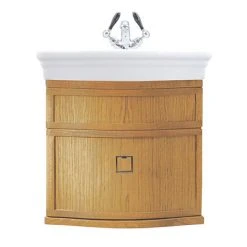 Imperial Etoile Verona Natural Oak 530mm Wall Hung Vanity Unit