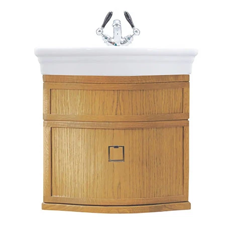 Imperial Etoile Verona Natural Oak 530mm Wall Hung Vanity Unit 3 Imperial Etoile Verona Natural Oak 530mm Wall Hung Vanity Unit