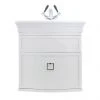 Imperial Etoile Verona White 530mm Wall Hung Vanity Unit -Wall Hung Vanity Units Shop EVS1THWH P