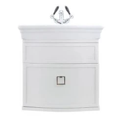 Imperial Etoile Verona White 530mm Wall Hung Vanity Unit
