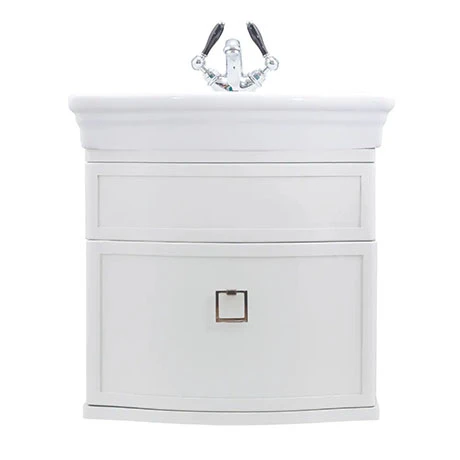 Imperial Etoile Verona White 530mm Wall Hung Vanity Unit 3 Imperial Etoile Verona White 530mm Wall Hung Vanity Unit