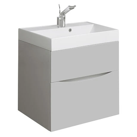 Crosswater Glide II Vanity Unit and Basin - Storm Grey 3 Crosswater Glide II Vanity Unit and Basin - Storm Grey