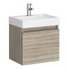 Milan Juno 500 x 360mm Driftwood Wall Hung Vanity Unit