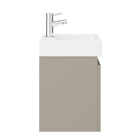 Milan Juno 500 x 360mm Stone Grey Wall Hung Vanity Unit 8 Milan Juno 500 x 360mm Stone Grey Wall Hung Vanity Unit - Image 6