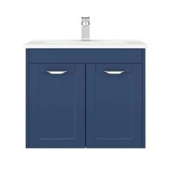 Keswick Blue 620mm Traditional Wall Hung 2 Door Vanity Unit 10 Keswick Blue 620mm Traditional Wall Hung 2 Door Vanity Unit -Wall Hung Vanity Units Shop KES BLU 6WH2C d3 460