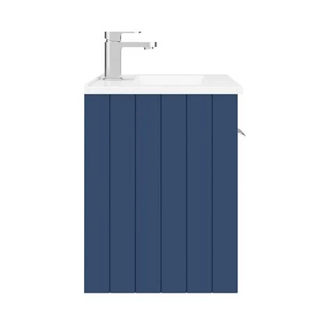 Keswick Blue 620mm Traditional Wall Hung 2 Door Vanity Unit 7 Keswick Blue 620mm Traditional Wall Hung 2 Door Vanity Unit - Image 5