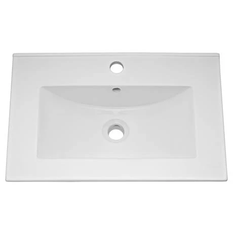 Keswick Grey 620mm Traditional Wall Hung 2 Door Vanity Unit 4 Keswick Grey 620mm Traditional Wall Hung 2 Door Vanity Unit - Image 2