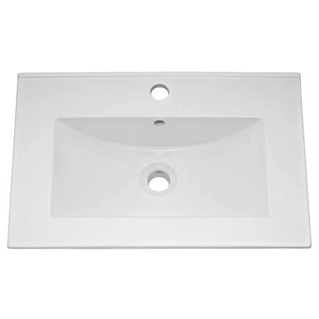 Keswick Grey 620mm Traditional Wall Hung 2 Drawer Vanity Unit 4 Keswick Grey 620mm Traditional Wall Hung 2 Drawer Vanity Unit - Image 2