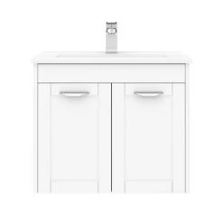 Keswick White 620mm Traditional Wall Hung 2 Door Vanity Unit 11 Keswick White 620mm Traditional Wall Hung 2 Door Vanity Unit -Wall Hung Vanity Units Shop KES WHT 6WH2C d3 460
