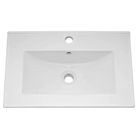 Keswick White 620mm Traditional Wall Hung 2 Drawer Vanity Unit 4 Keswick White 620mm Traditional Wall Hung 2 Drawer Vanity Unit - Image 2