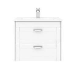 Keswick White 620mm Traditional Wall Hung 2 Drawer Vanity Unit 11 Keswick White 620mm Traditional Wall Hung 2 Drawer Vanity Unit -Wall Hung Vanity Units Shop KES WHT 6WH2D d3 460