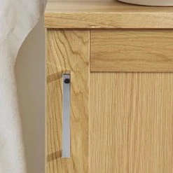 Miller London 60 Wall Hung Two Door Vanity Unit + Basin (Oak) 9 Miller London 60 Wall Hung Two Door Vanity Unit + Basin (Oak) -Wall Hung Vanity Units Shop LOND60OAK2D D1 460