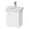 Duravit No.1 450mm White Matt Wall Mounted Vanity Unit with Basin 2 Duravit No.1 450mm White Matt Wall Mounted Vanity Unit with Basin -Wall Hung Vanity Units Shop N450WHIL P