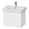 Duravit No.1 650mm White Matt 1-Drawer Wall Mounted Vanity Unit with Basin 2 Duravit No.1 650mm White Matt 1-Drawer Wall Mounted Vanity Unit with Basin -Wall Hung Vanity Units Shop N650WHI P
