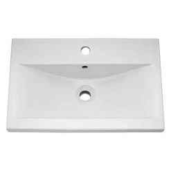Nova 600mm Mid-Edge Basin Wall Hung High Gloss White Vanity Unit 5 Nova 600mm Mid-Edge Basin Wall Hung High Gloss White Vanity Unit -Wall Hung Vanity Units Shop NVMEW600 d1 460