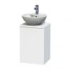 Miller New York Wall Hung Countertop Basin Unit - White - 400mm inc. Basin 2 Miller New York Wall Hung Countertop Basin Unit - White - 400mm inc. Basin -Wall Hung Vanity Units Shop NY40WTWHILH P