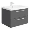 Hudson Reed 720mm Gloss Grey Modular Basin Vanity Unit 1 Hudson Reed 720mm Gloss Grey Modular Basin Vanity Unit -Wall Hung Vanity Units Shop QUA006 nprod