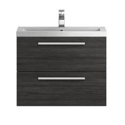 Hudson Reed 720mm Black Woodgrain Modular Basin Vanity Unit 7 Hudson Reed 720mm Black Woodgrain Modular Basin Vanity Unit -Wall Hung Vanity Units Shop QUA007 d2 460