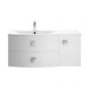 Hudson Reed Sarenna 1000mm Wall Hung Cabinet & Basin - Moon White 2 Hudson Reed Sarenna 1000mm Wall Hung Cabinet & Basin - Moon White -Wall Hung Vanity Units Shop SAR102L P