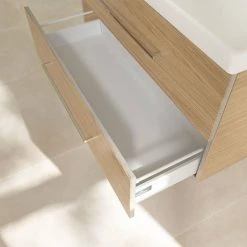 Villeroy and Boch Avento Nordic Oak 1000mm Wall Hung 2-Drawer Double Vanity Unit 13 Villeroy and Boch Avento Nordic Oak 1000mm Wall Hung 2-Drawer Double Vanity Unit -Wall Hung Vanity Units Shop SAVE01VJ01 D5 460