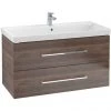 Villeroy and Boch Avento Arizona Oak 1000mm Wall Hung 2-Drawer Vanity Unit 2 Villeroy and Boch Avento Arizona Oak 1000mm Wall Hung 2-Drawer Vanity Unit -Wall Hung Vanity Units Shop SAVE03VH01 P