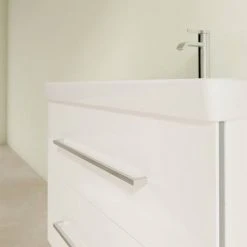 Villeroy and Boch Avento Wall Hung Vanity Unit 800mm - Crystal White - SAVE05B401 12 Villeroy and Boch Avento Wall Hung Vanity Unit 800mm - Crystal White - SAVE05B401 -Wall Hung Vanity Units Shop SAVE05B401 D4 460