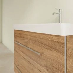 Villeroy and Boch Avento Oak Kansas 800mm Wall Hung 2-Drawer Vanity Unit 12 Villeroy and Boch Avento Oak Kansas 800mm Wall Hung 2-Drawer Vanity Unit -Wall Hung Vanity Units Shop SAVE05RH01 D4 460
