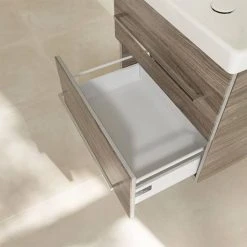 Villeroy and Boch Avento Stone Oak 600mm Wall Hung 2-Drawer Vanity Unit 13 Villeroy and Boch Avento Stone Oak 600mm Wall Hung 2-Drawer Vanity Unit -Wall Hung Vanity Units Shop SAVE09RK01 D5 460