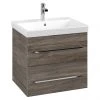 Villeroy and Boch Avento Stone Oak 600mm Wall Hung 2-Drawer Vanity Unit -Wall Hung Vanity Units Shop SAVE09RK01 P